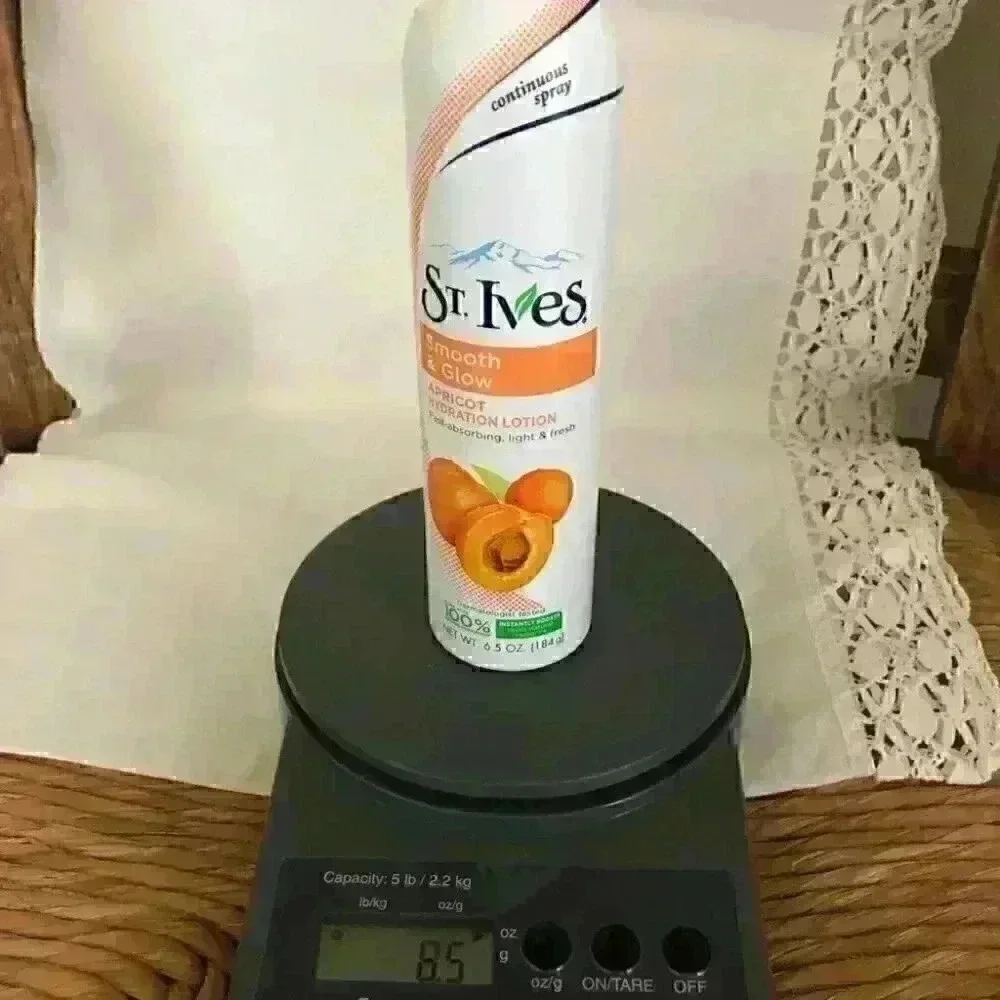 Rare St. Ives Smooth & Glow Apricot Hydration Spray Lotion 6.5 FL Oz